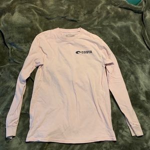 light pink costa long sleeve shirt